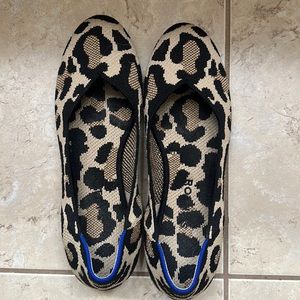 Rothy’s size 8.5 leopard print flats